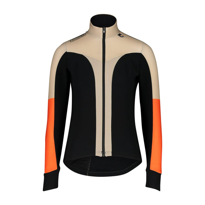 bioracer VESPER TEMPEST THERMAL WOMEN'S LONG SLEEVE JERSEY SAND ORANGE