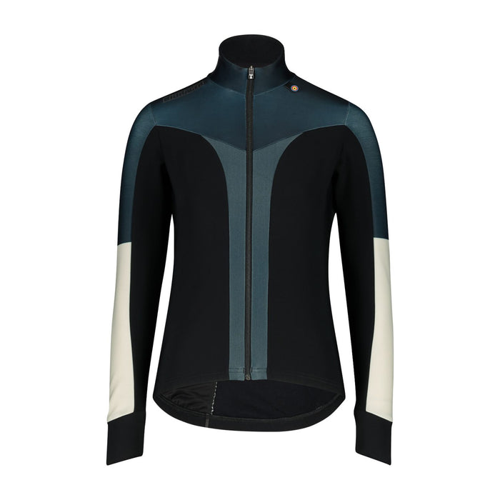 bioracer VESPER TEMPEST THERMAL WOMEN'S LONG SLEEVE JERSEY FOREST GREEN