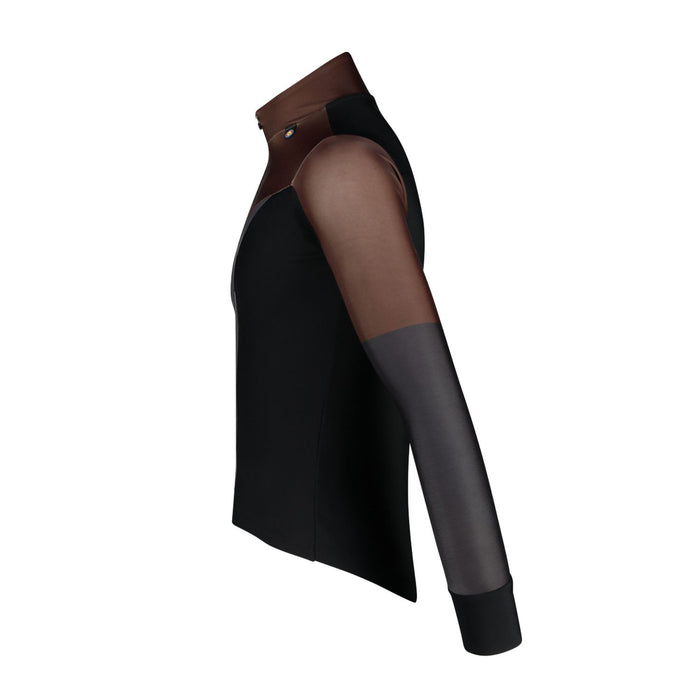 Bioracer VESPER TEMPEST THERMAL WOMEN'S LONG SLEEVE JERSEY DARK CHOCOLATE