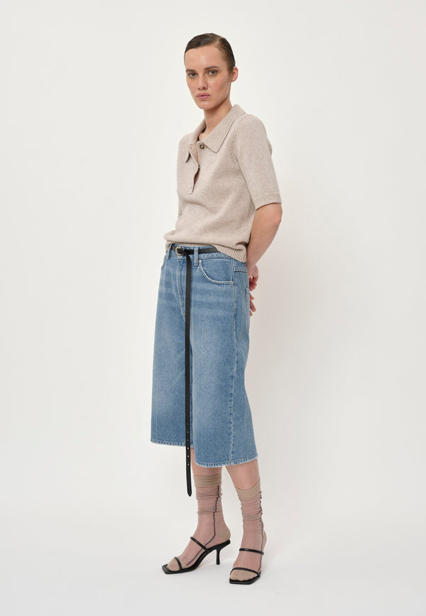Birgitte Herskind Alberto Knit Polo Blouse - Sand Sand