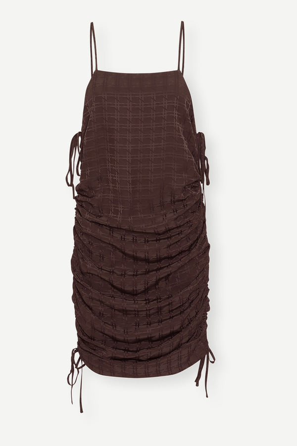 birgitte herskind Anita Dress - Aubergine - Aubergine Aubergine