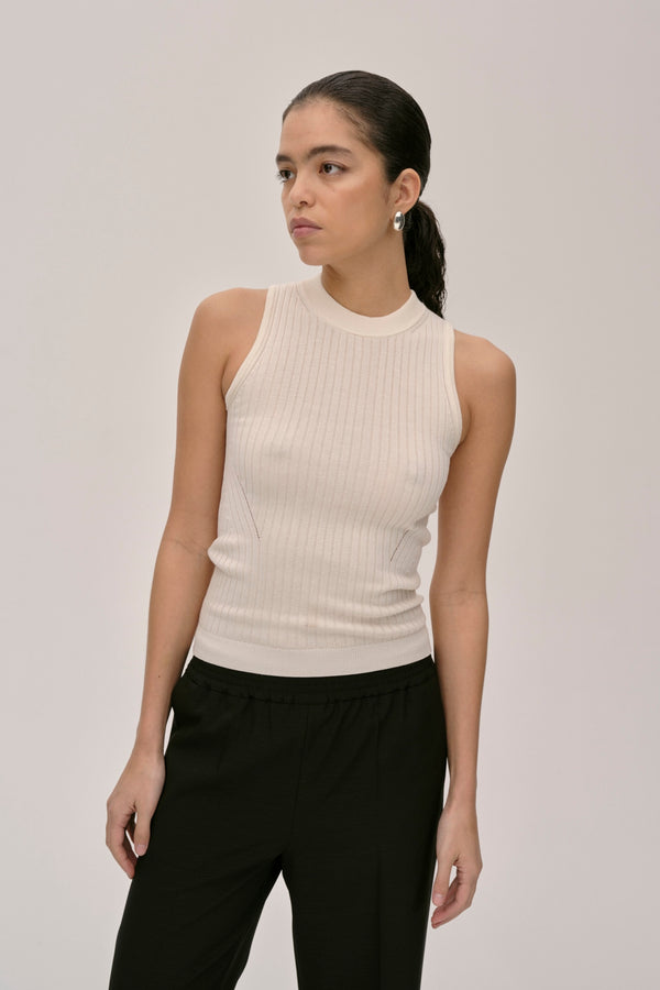 Birgitte Herskind Anna Knit Top - Off White Off White