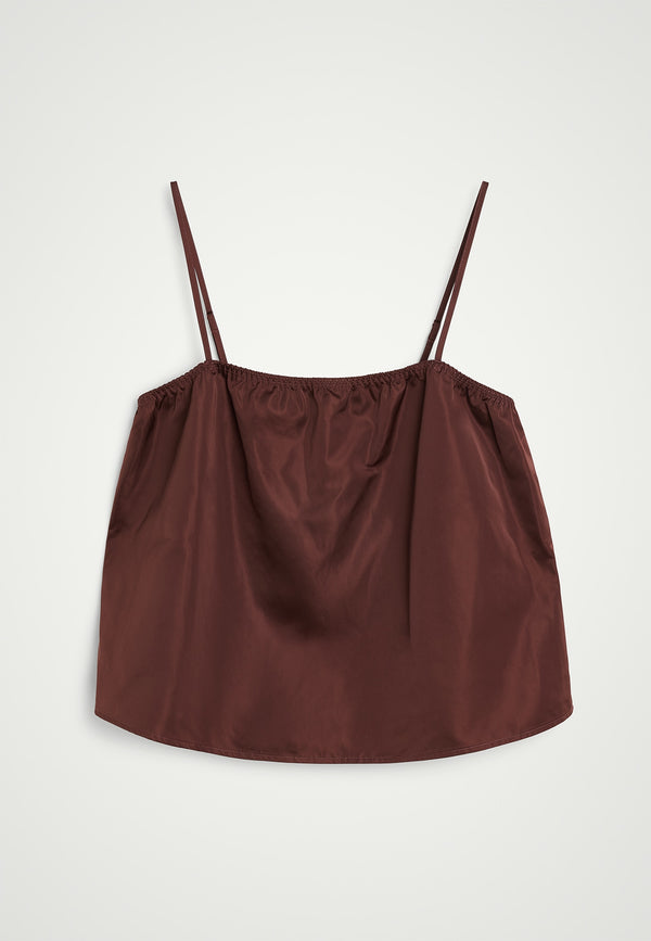 birgitte herskind Alberte Top - Oxblood Oxblood