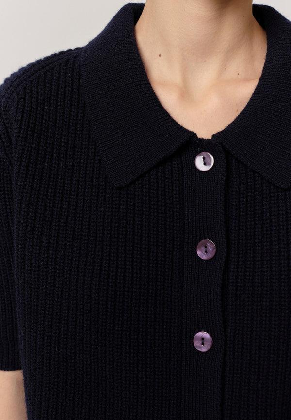 Birgitte Herskind Aria Knit Cardigan - Navy Navy