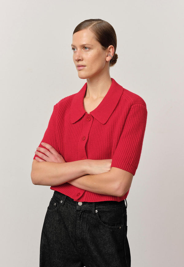 Birgitte Herskind Aria Knit Cardigan - Red Red