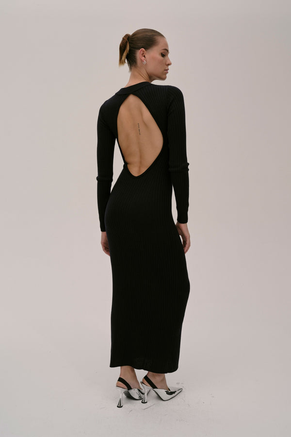 Birgitte Herskind Asger Knit Dress - Navy Navy