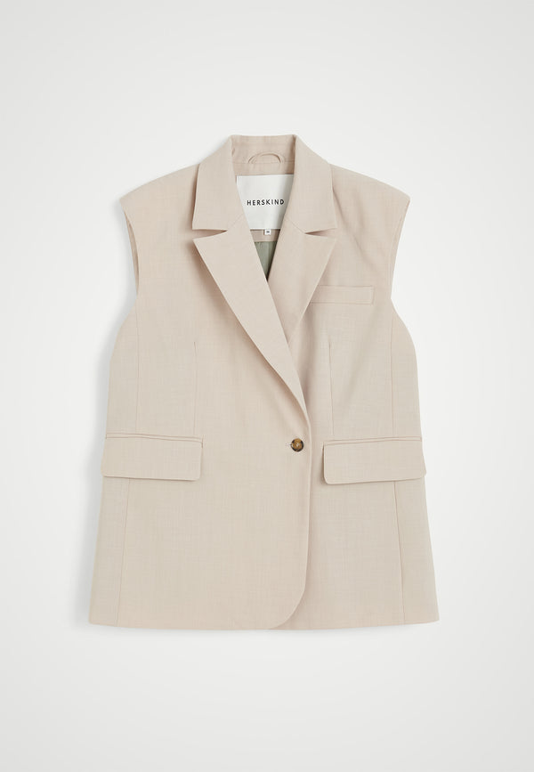 birgitte herskind Averill Vest - Sand Sand