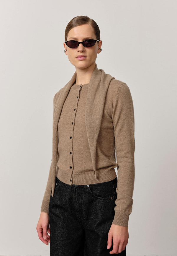 Birgitte Herskind Beau Knit Scarf - Croissant