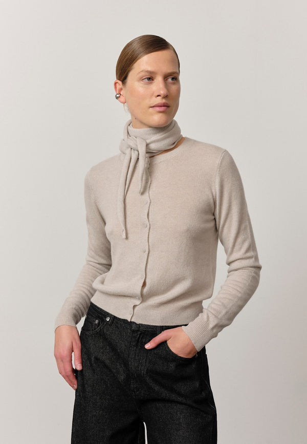 Birgitte Herskind Beau Knit Scarf - Light Stone