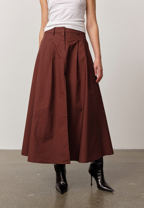 Birgitte Herskind Bryan Skirt - Mahogany Mahogany