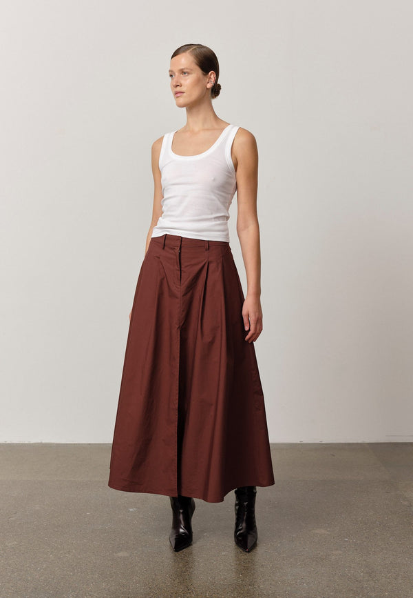 Birgitte Herskind Bryan Skirt - Mahogany Mahogany