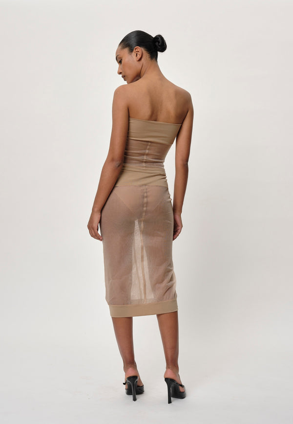 Birgitte Herskind Buster Knit Skirt - Sand Sand