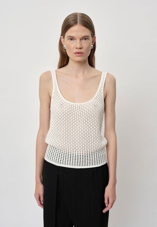 Birgitte Herskind Callum Knit Top - Creme Creme