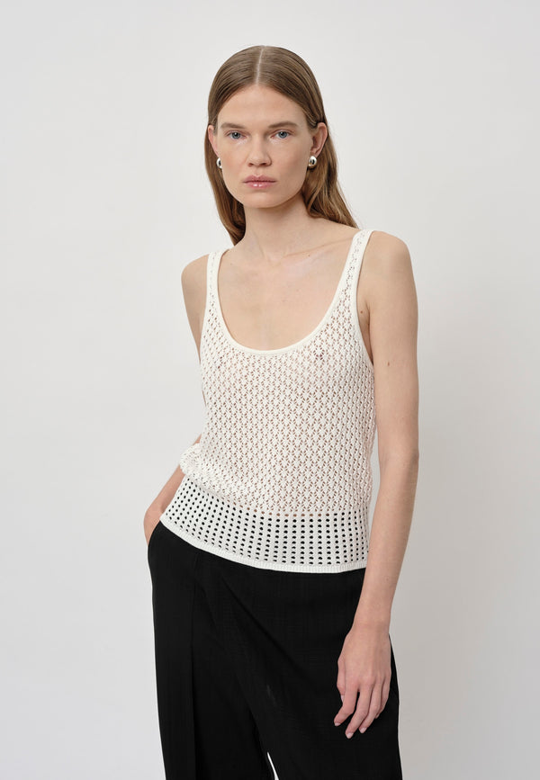 Birgitte Herskind Callum Knit Top - Creme Creme