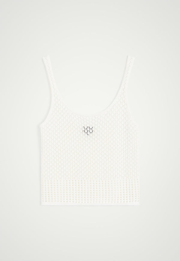 birgitte herskind Callum Knit Top - Creme Creme