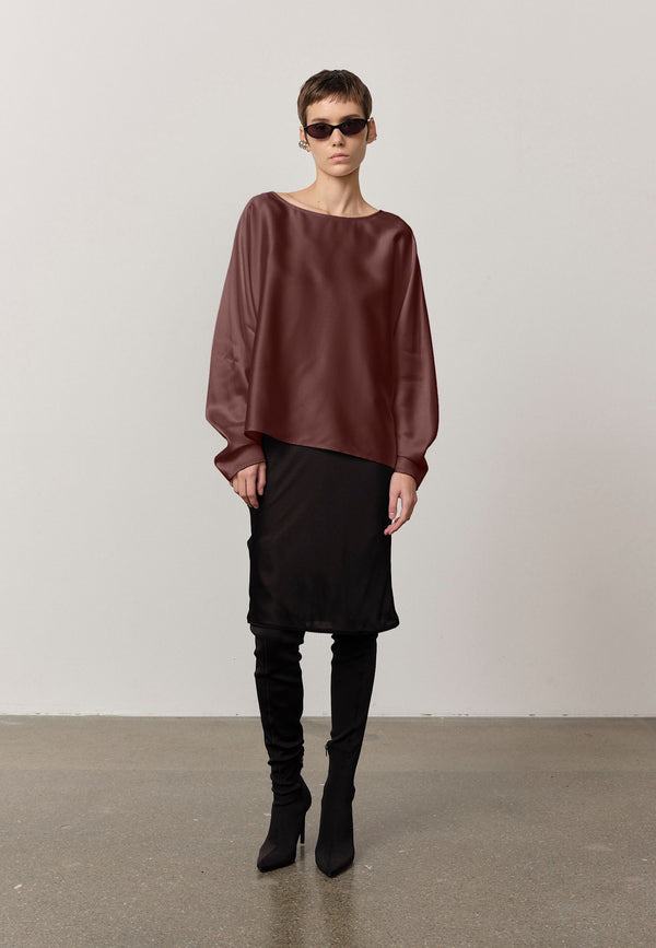 Birgitte Herskind Candy Blouse - Mahogany Mahogany