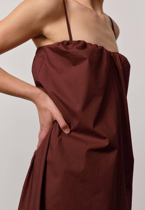 Birgitte Herskind Colette Dress - Mahogany Mahogany