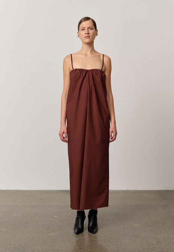birgitte herskind Colette Dress - Mahogany Mahogany