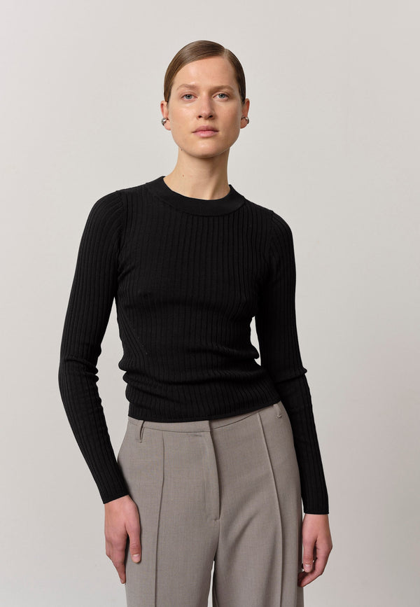 Birgitte Herskind Daniella Knit Blouse - Black Black
