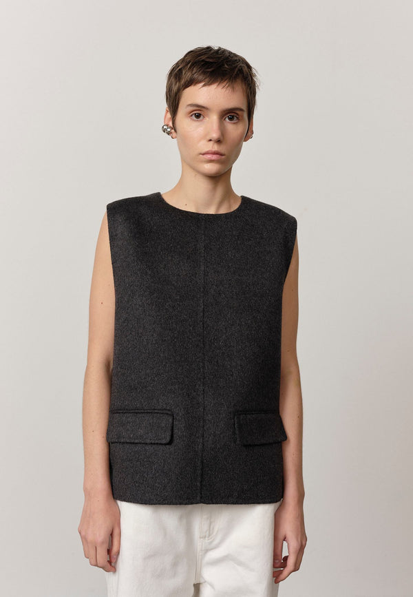 birgitte herskind Ease Top - Dark Grey Dark Grey