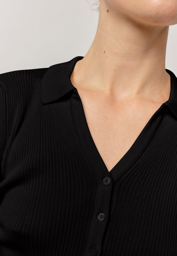 Birgitte Herskind Finn Knit Blouse - Black Black