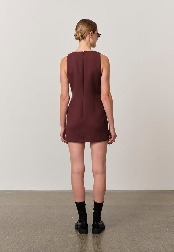 Birgitte Herskind Gemma Dress - Mahogany Mahogany