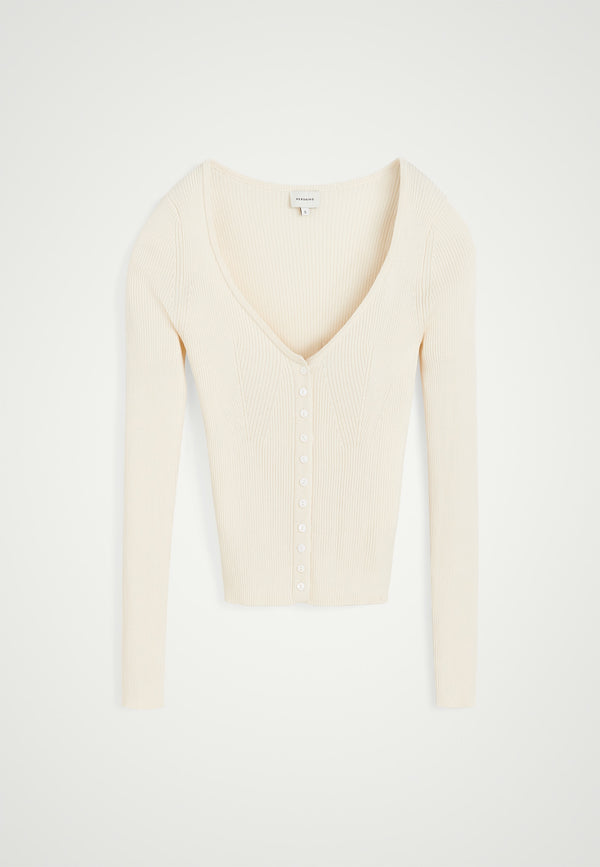 birgitte herskind Gili Knit Blouse - Creme Creme