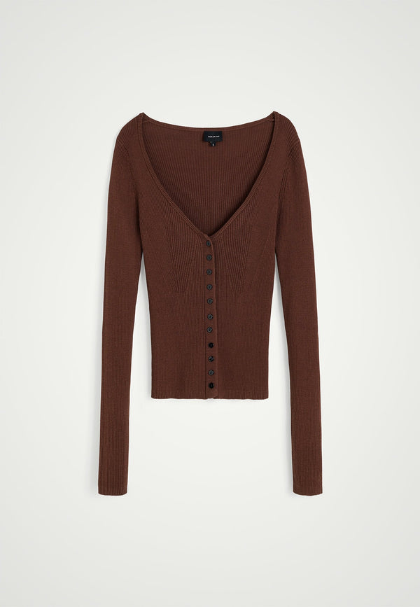 birgitte herskind Gili Knit Blouse - Toffee Toffee