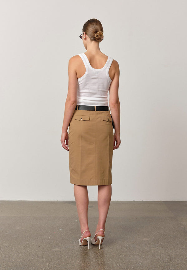 Birgitte Herskind Grace Skirt - Khaki Khaki