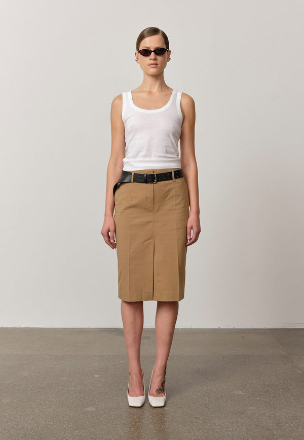 birgitte herskind Grace Skirt - Khaki Khaki