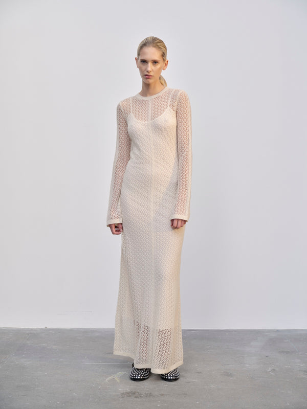 Birgitte Herskind Haely Knit Dress - Creme Creme
