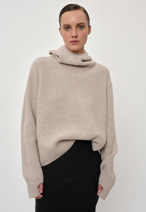 Birgitte Herskind Holy Knit Hoodie - Sand Sand