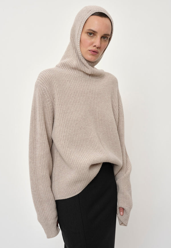 Birgitte Herskind Holy Knit Hoodie - Sand Sand