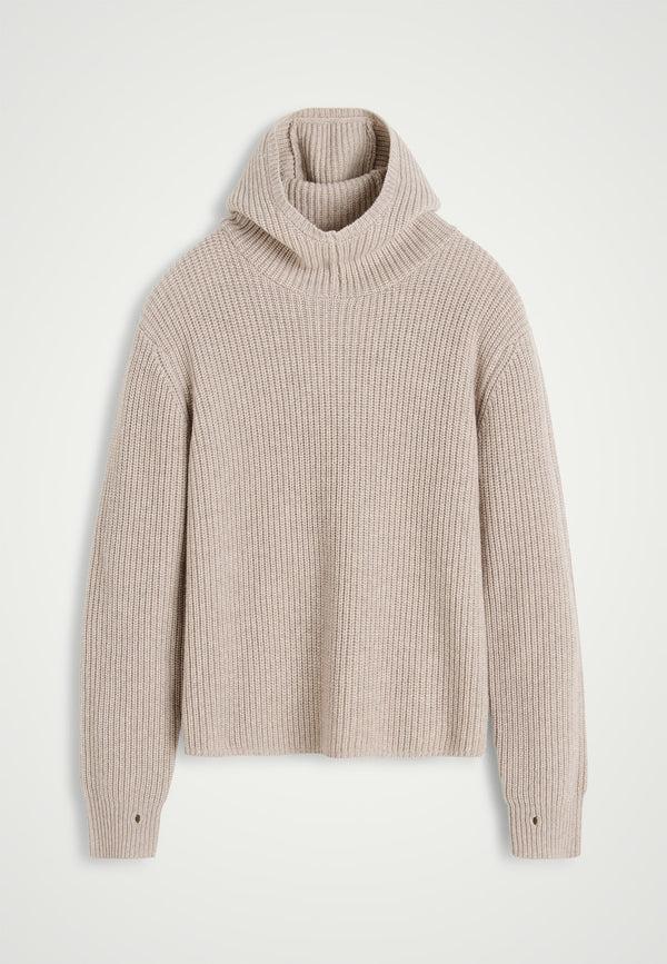 birgitte herskind Holy Knit Hoodie - Sand Sand