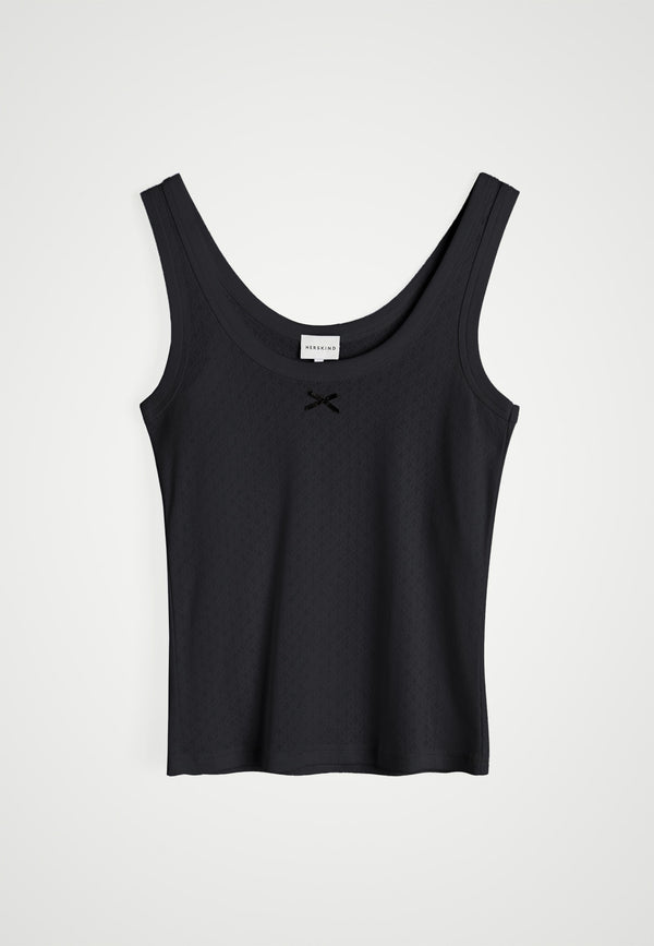 birgitte herskind Hunter Top - Black Black