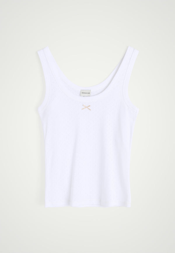 birgitte herskind Hunter Top - Off White Off White