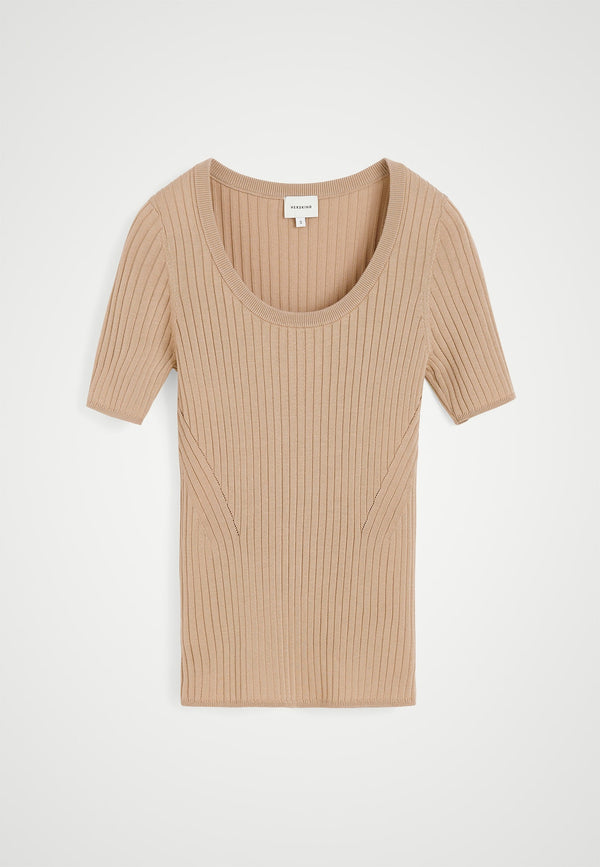 birgitte herskind Jenny Knit Blouse - Sand Sand