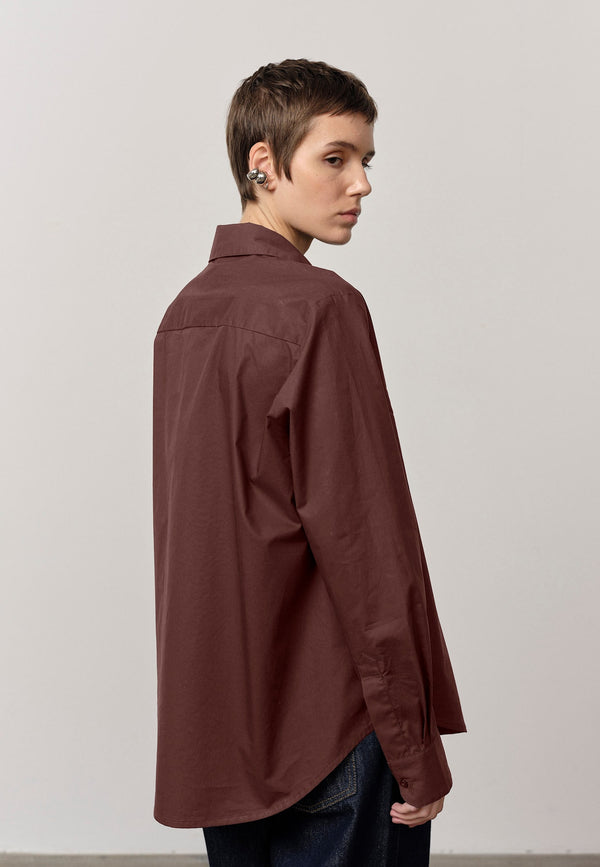 Birgitte Herskind Joe Shirt - Mahogany Mahogany