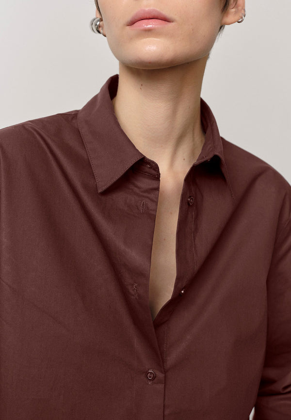 Birgitte Herskind Joe Shirt - Mahogany Mahogany