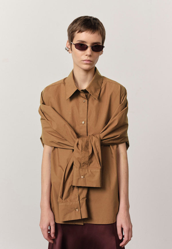 birgitte herskind Klara Shirt - Khaki Khaki