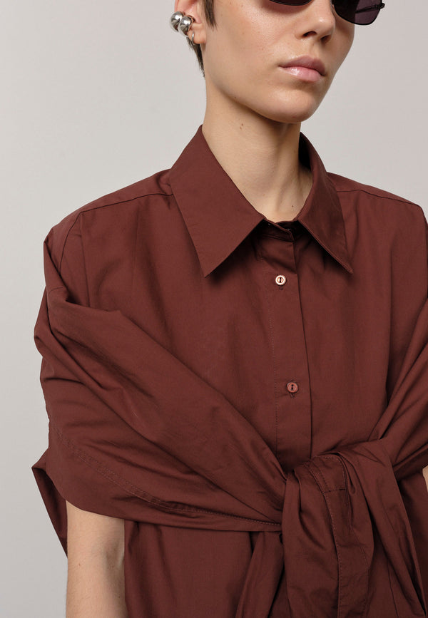 Birgitte Herskind Klara Shirt - Mahogany Mahogany