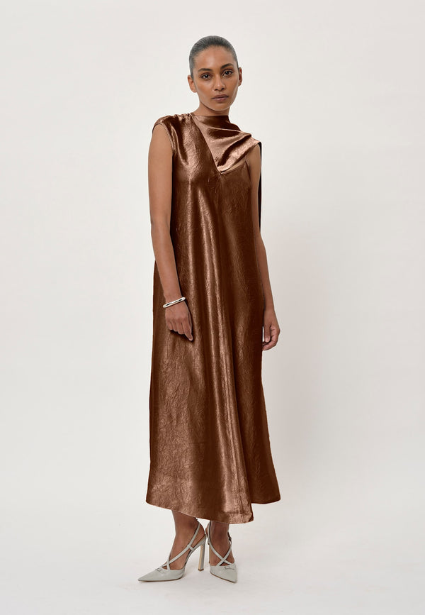 Birgitte Herskind Leroy Dress - Toffee Toffee