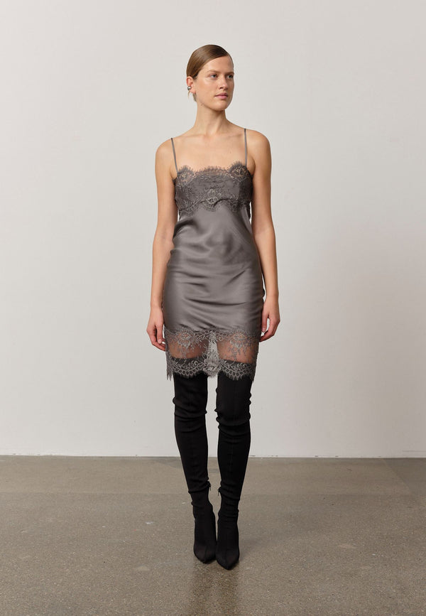 birgitte herskind Linus Dress - Dark Grey Dark Grey