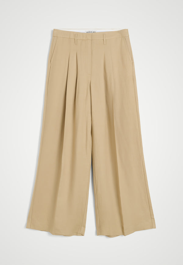 birgitte herskind Lotus Pants - Beige Beige