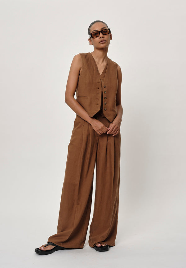 Birgitte Herskind Lotus Pants - Toffee Toffee