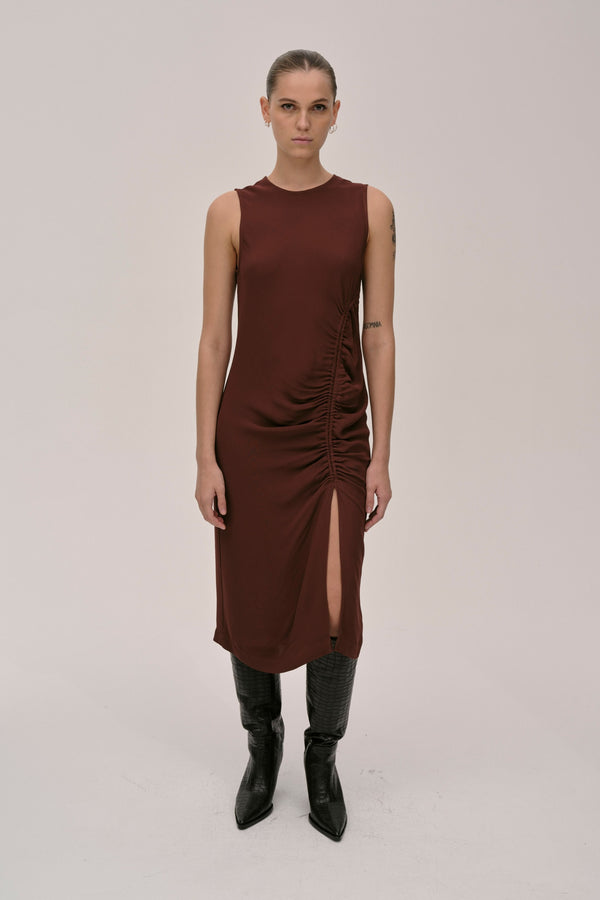 Birgitte Herskind Lou Dress - Oxblood Oxblood