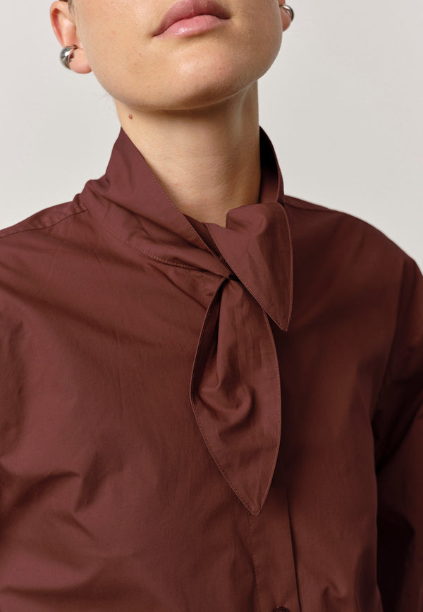Birgitte Herskind Malin Shirt - Mahogany Mahogany