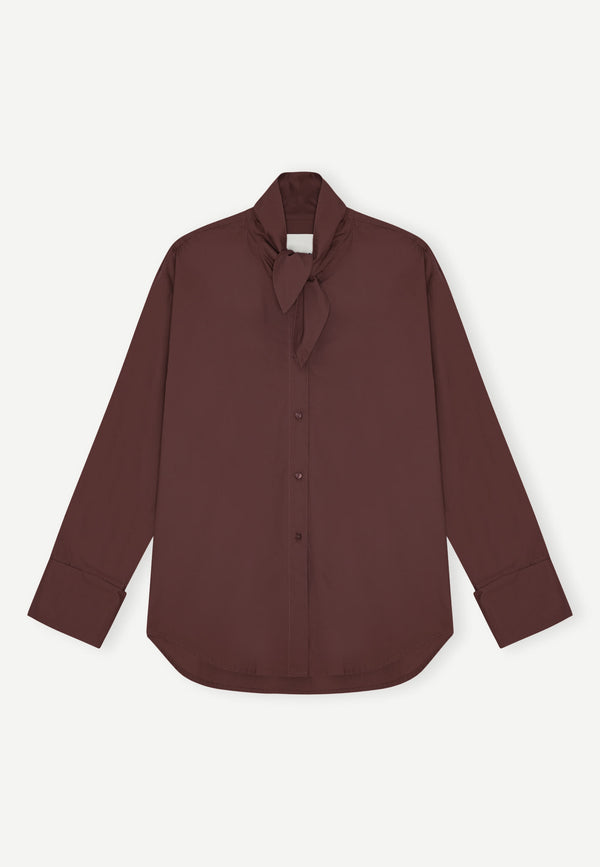 Birgitte Herskind Malin Shirt - Mahogany Mahogany