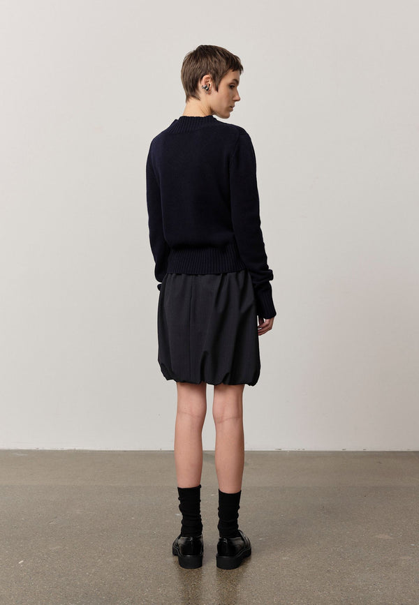 Birgitte Herskind Mela Knit Blouse - Navy Navy