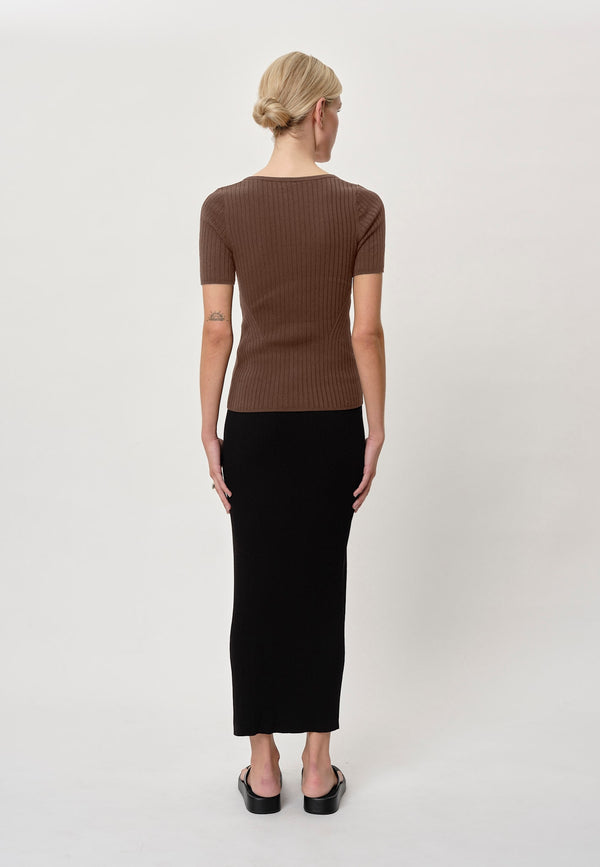 Birgitte Herskind Mie Knit Blouse - Toffee Toffee